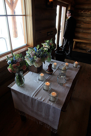 Christmas Wedding @ Brooks Lake Lodge