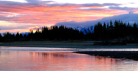 Fall Sunset Snake River
