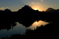 The famous Oxbow Bend of the Snake River