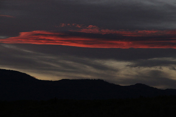 Chrome Red Sky