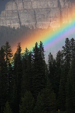 Brooks Lake Lodge Rainbow