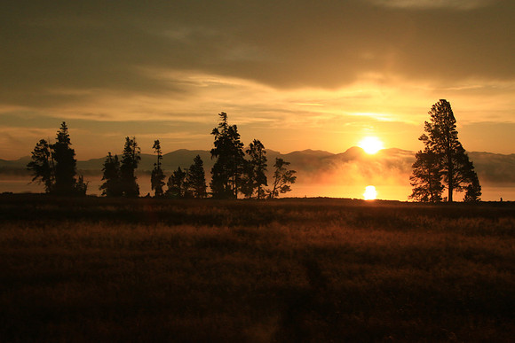 Yellowstone Lake Sunrise