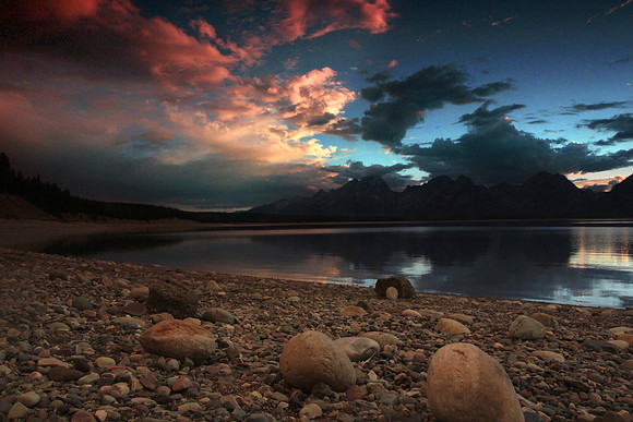 Jackson Lake Sunset
