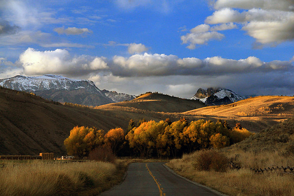 The Tetons from Spring Gulch